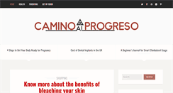 Desktop Screenshot of caminoalprogreso.com